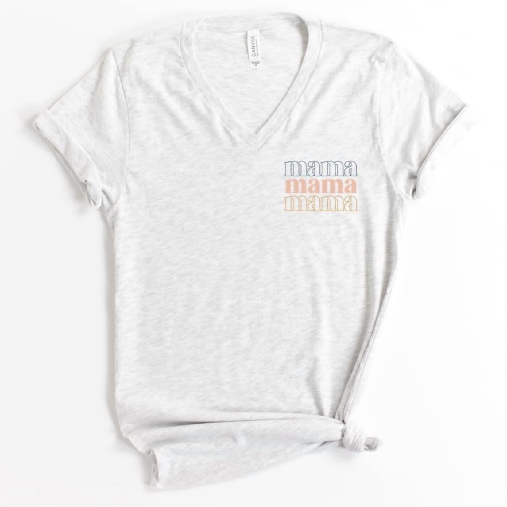 Mama V-neck Tee - Trend Boutique