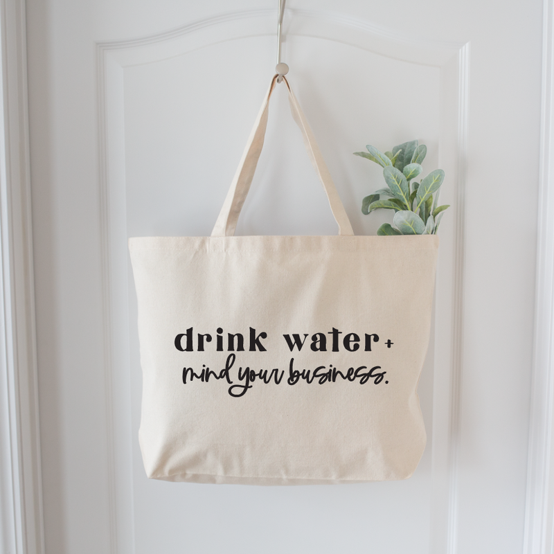 Saved By Grace Drink Water Tote