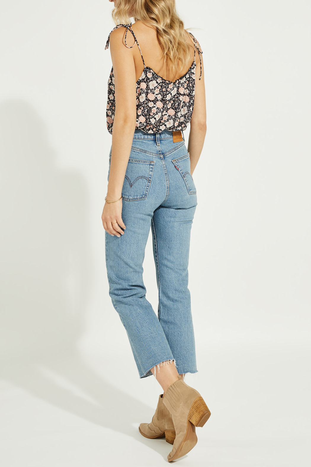 Gentle Fawn Floral Print Tank