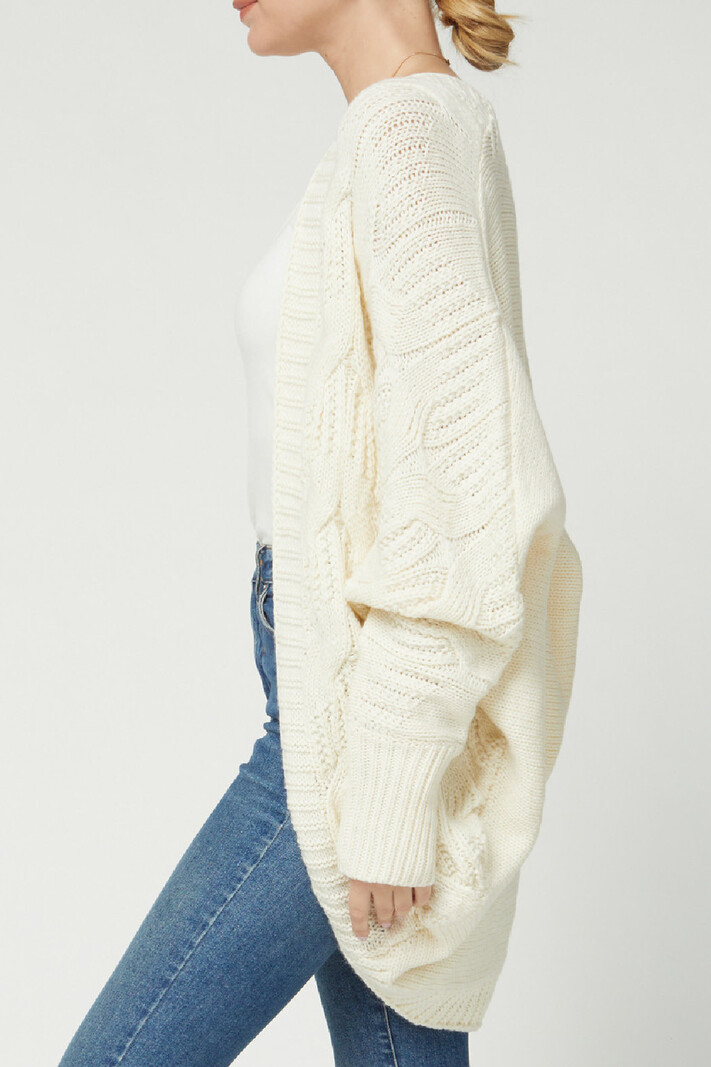 Entro Cable Knit Cardigan