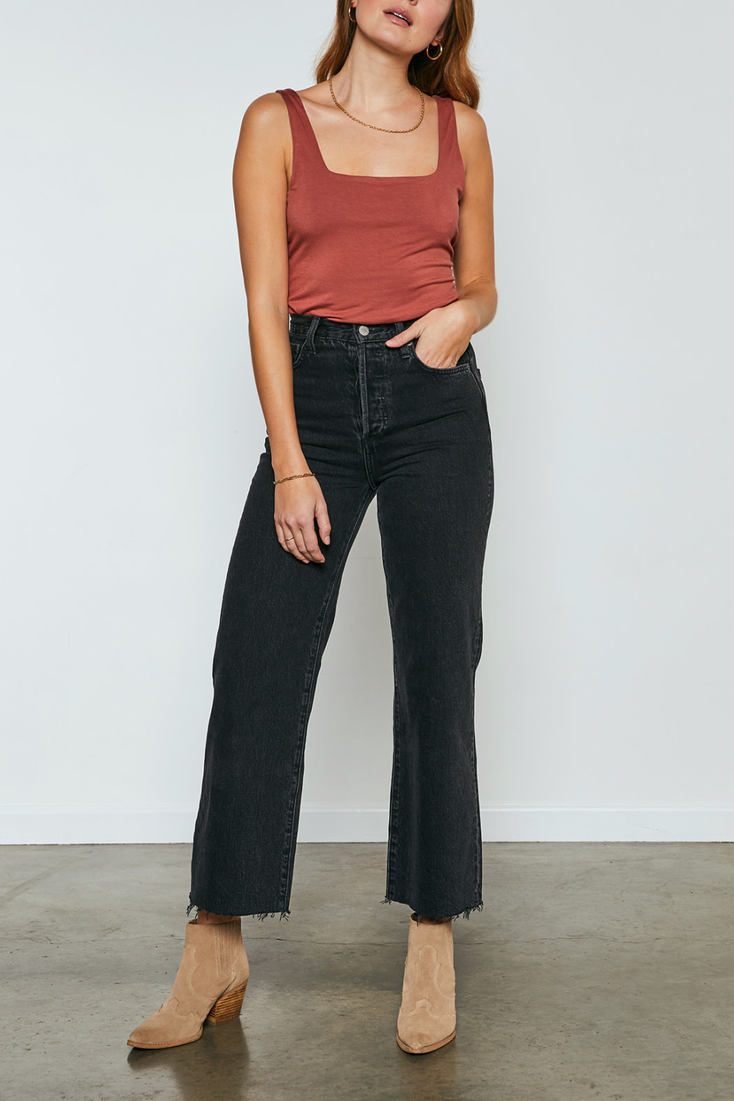 Gentle Fawn Square Neckline Tank