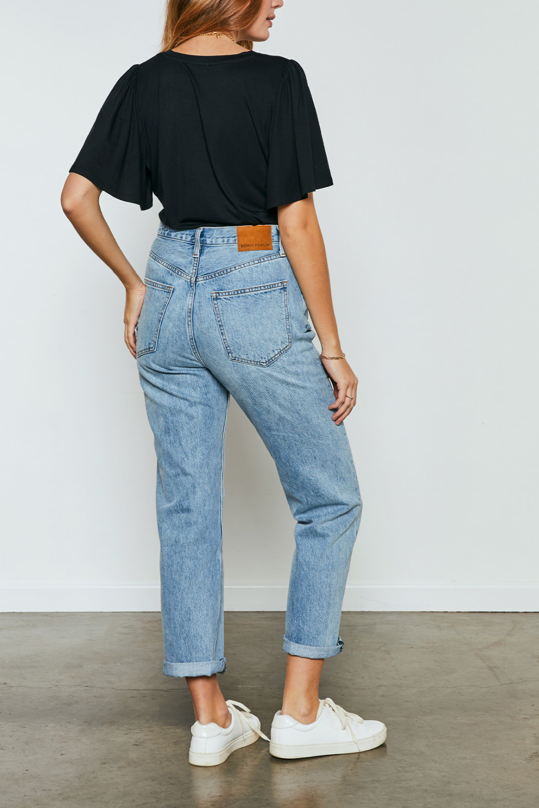 Gentle Fawn Flounce Sleeve Tee