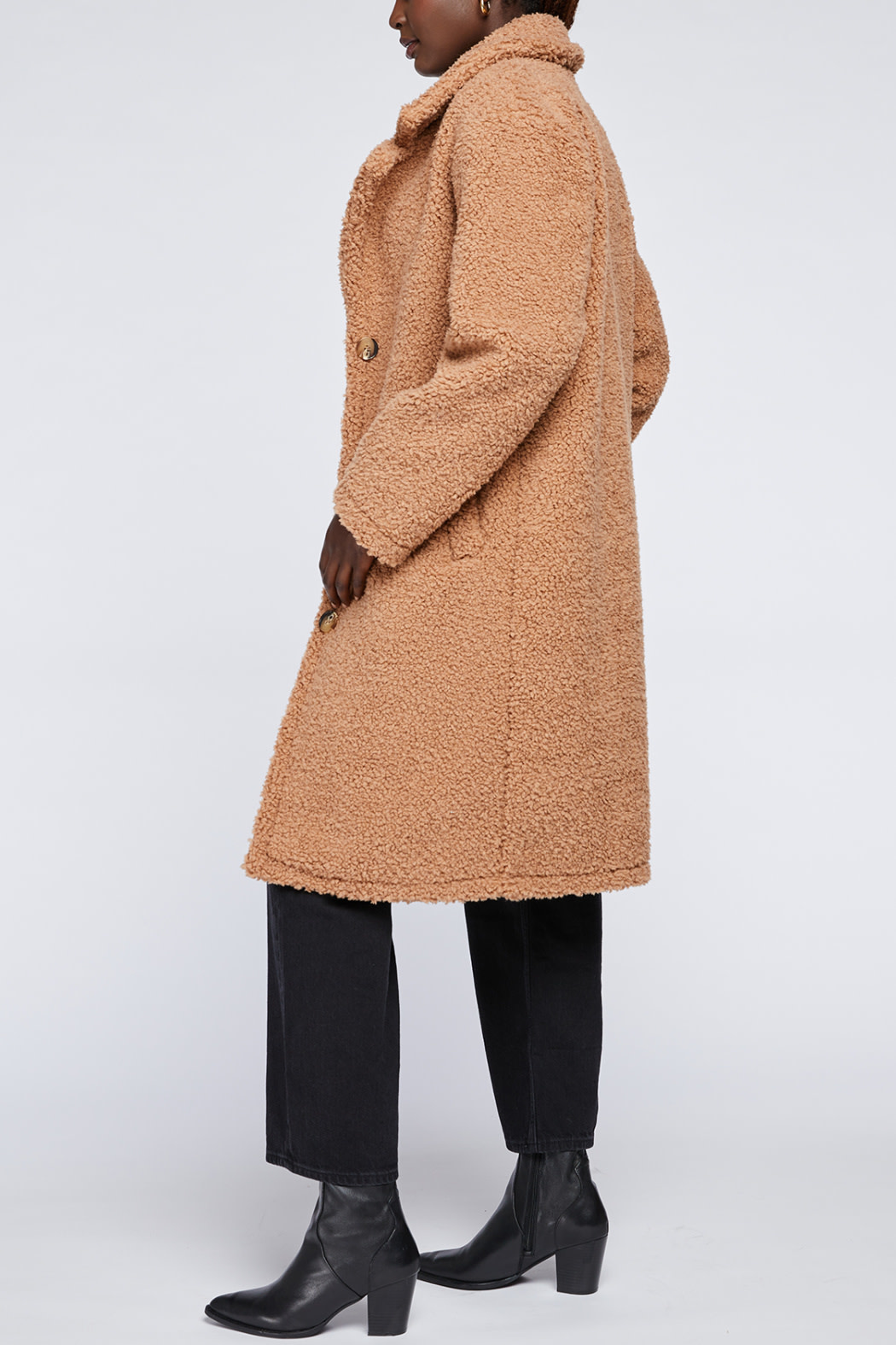 Gentle Fawn Soft Faux Shearling Coat