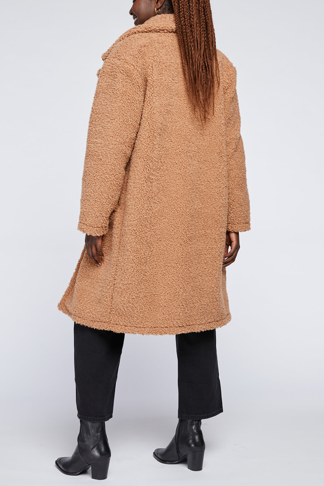 Gentle Fawn Soft Faux Shearling Coat