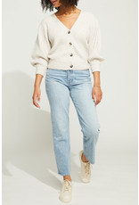 Gentle Fawn Cropped Button Front Sweater