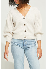 Gentle Fawn Cropped Button Front Sweater