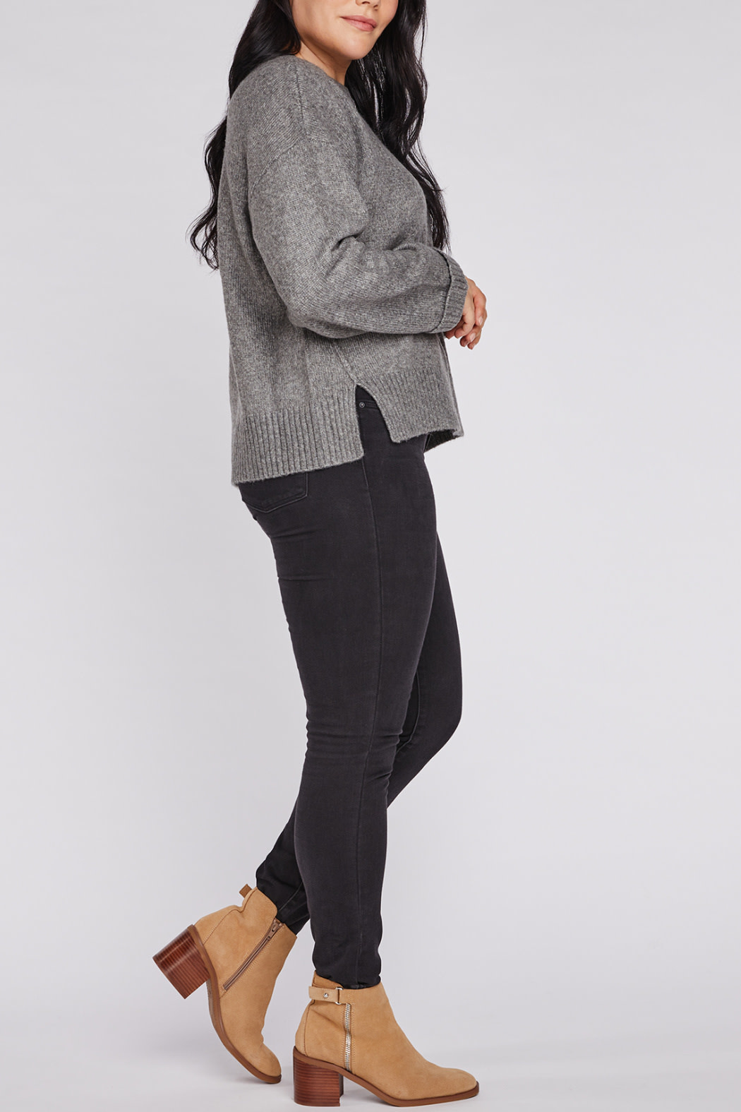 Gentle Fawn Side Slit Sweater