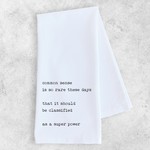 Devenie Designs Common Sense Tea Towel