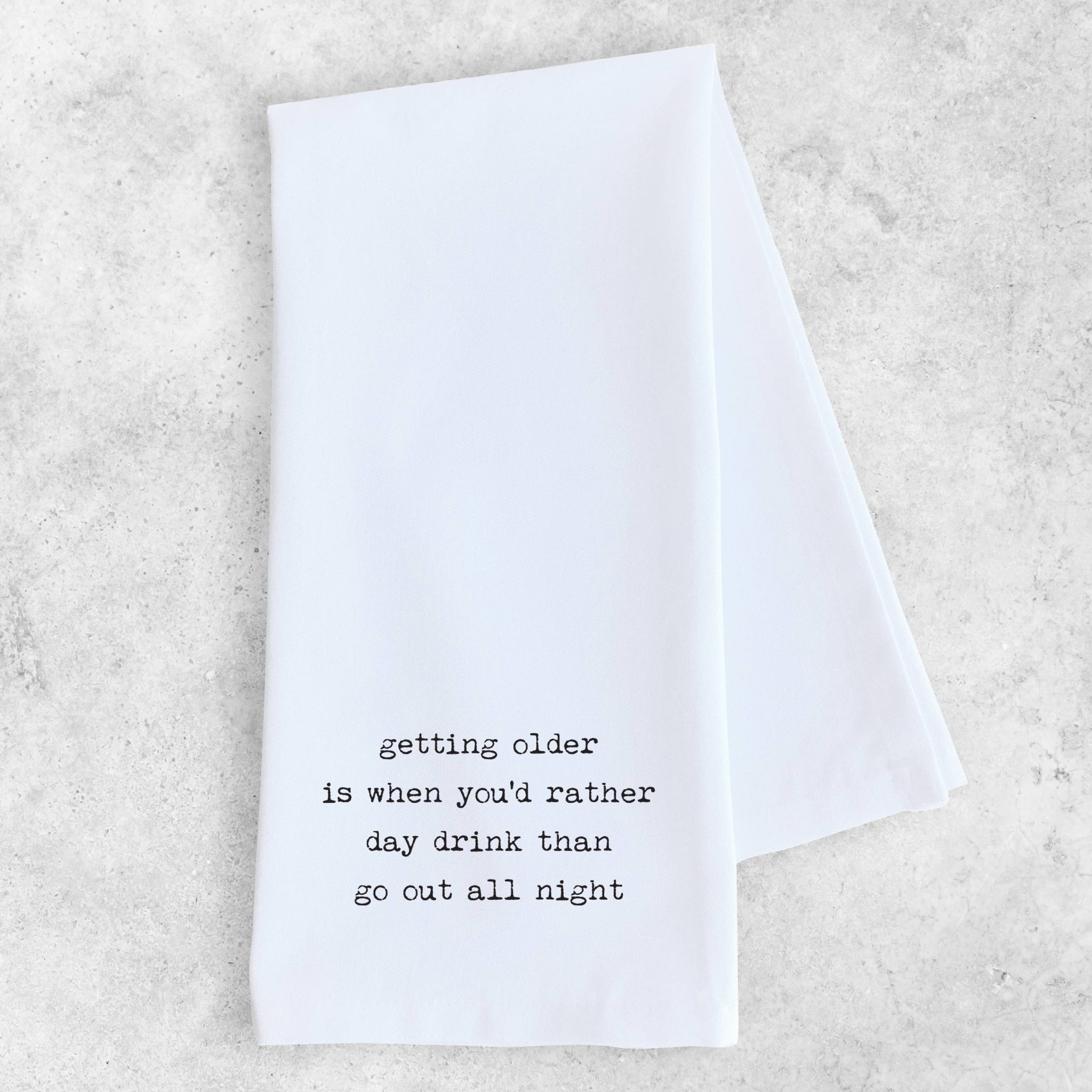 Devenie Designs Day Drink Tea Towel