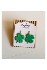 Clayhouse Colours Shamrock Polymer Clay earrings