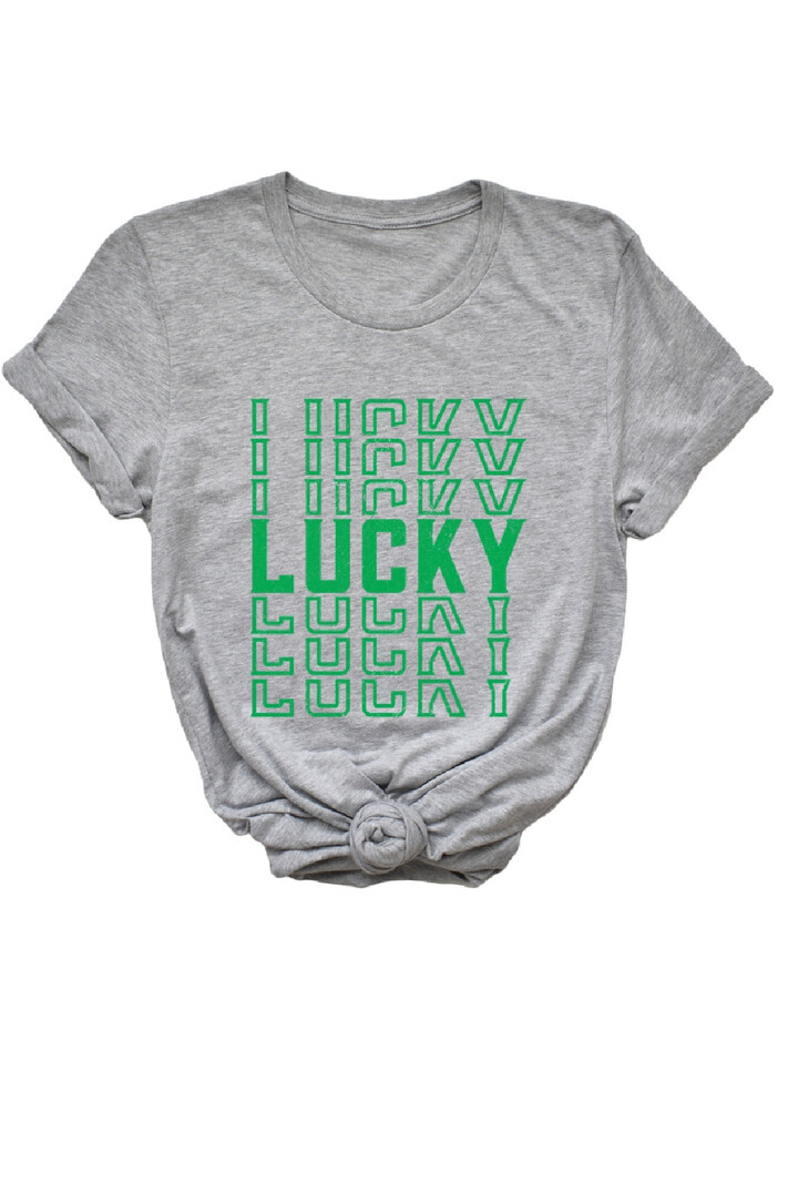 Type A Tees Lucky Repeat Tee