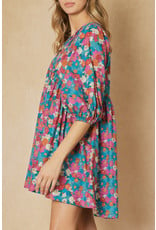 Entro Retro floral print dress