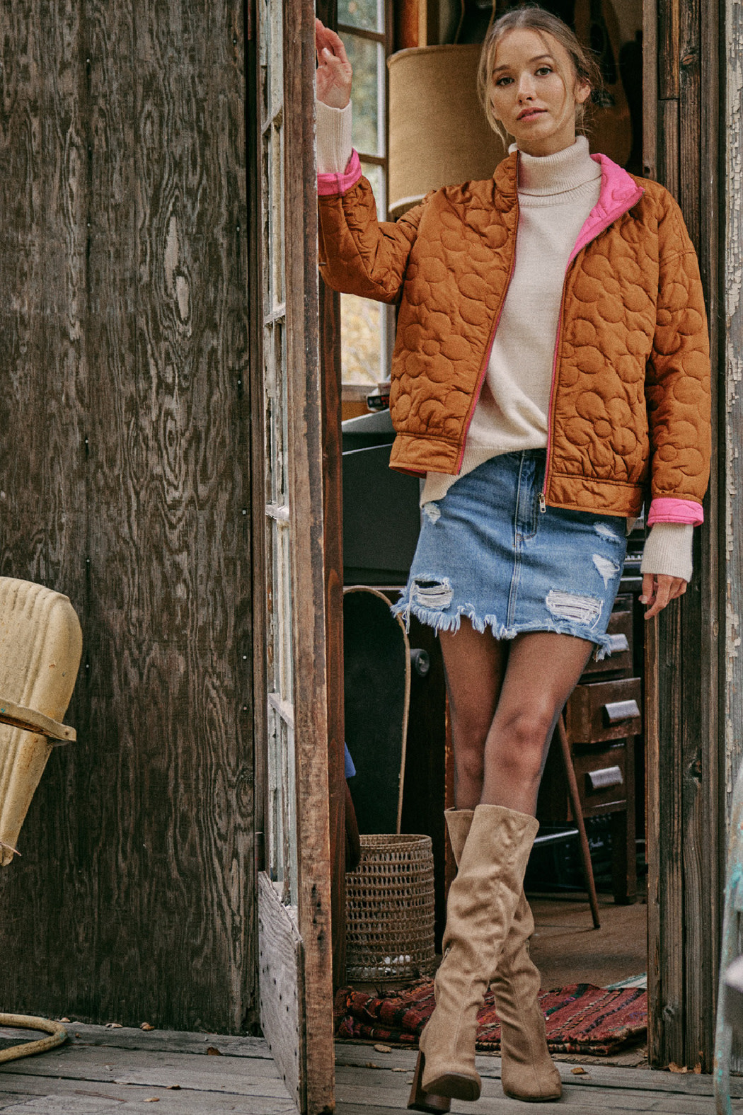 Entro Contrast Lined Jacket