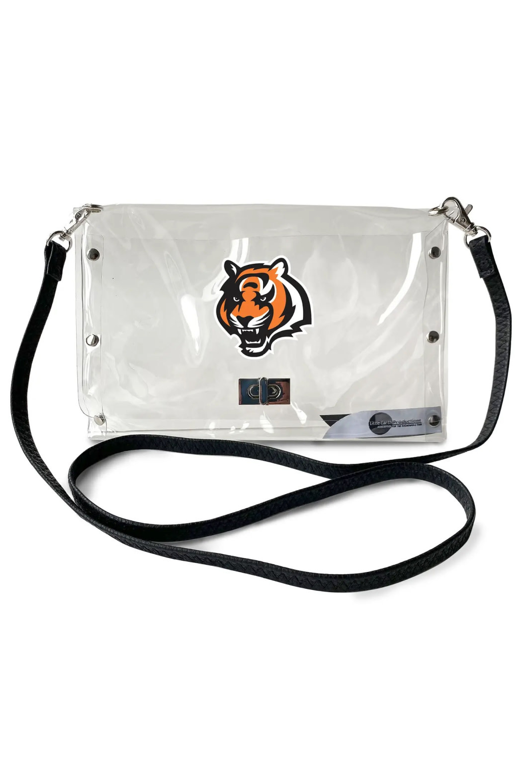 Little Earth Officially Licensed Bengals Clear Crossbody