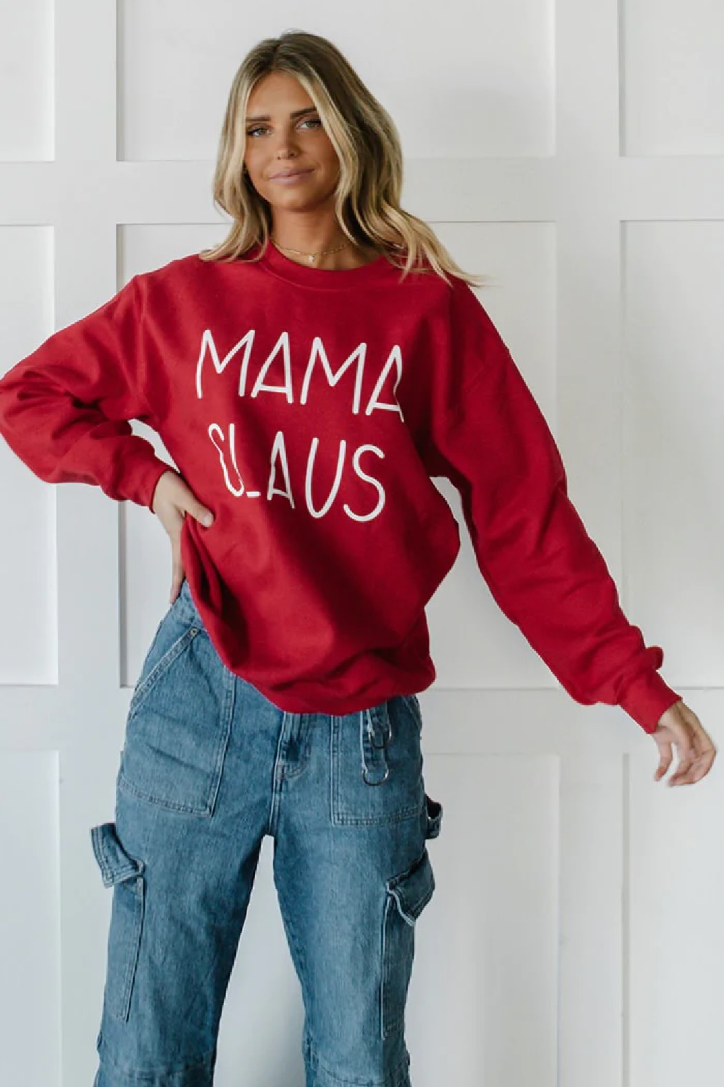 Type A Tees Mama Claus Sweatshirt