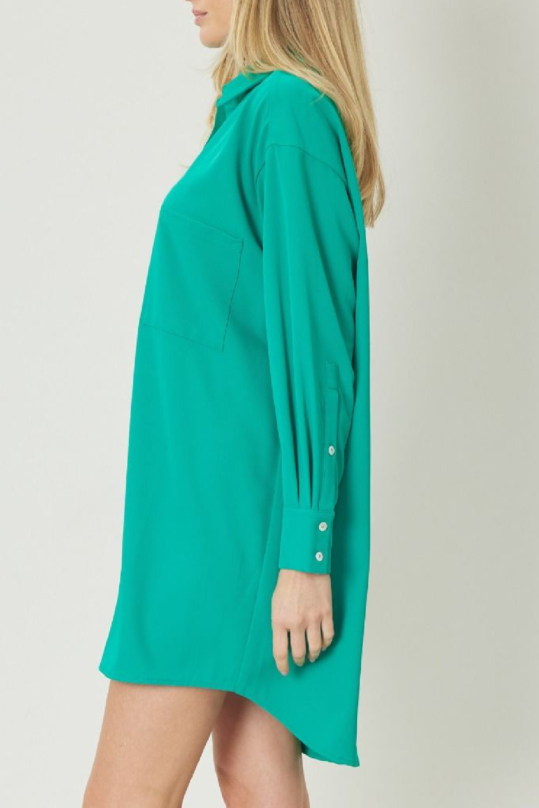 Entro Button Up Dress Tunic