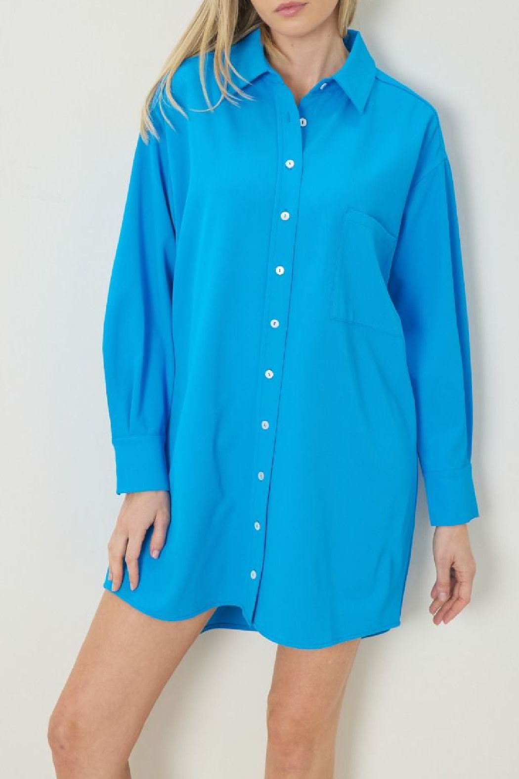 Entro Button Up Dress Tunic