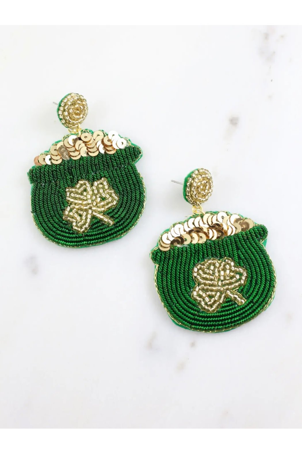 Caroline Hill Pot of Gold Earring