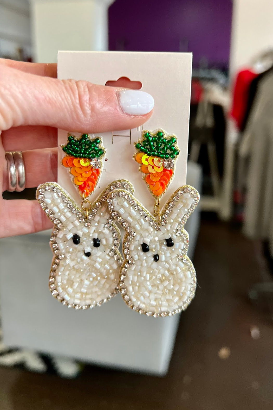 Caroline Hill Bunny Earring