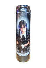 The Luminary and Co. Wednesday Addams candle