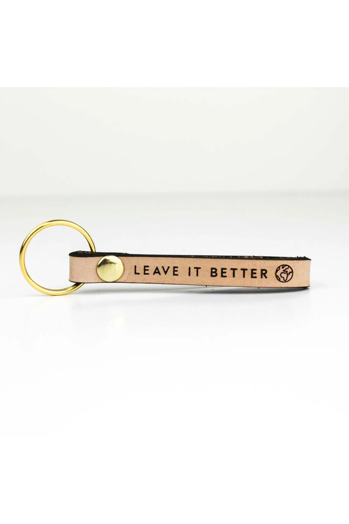 Freshwater Design Company Leave it Better Keychain