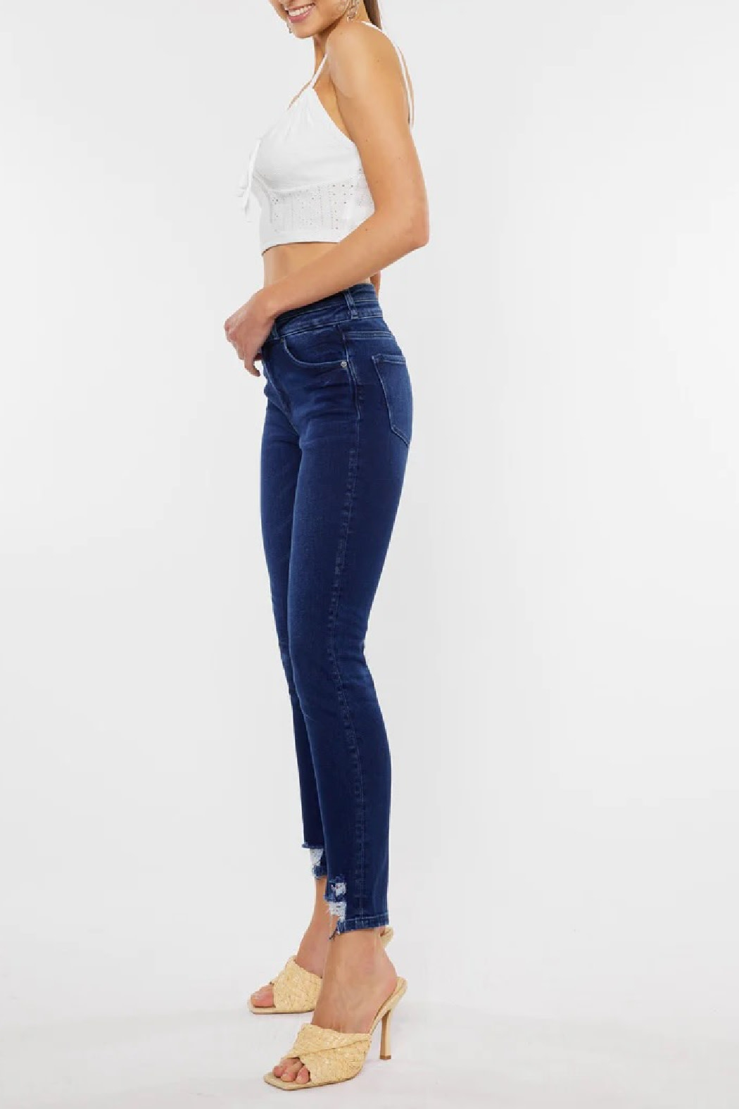 KanCan High Rise Straight Skinny