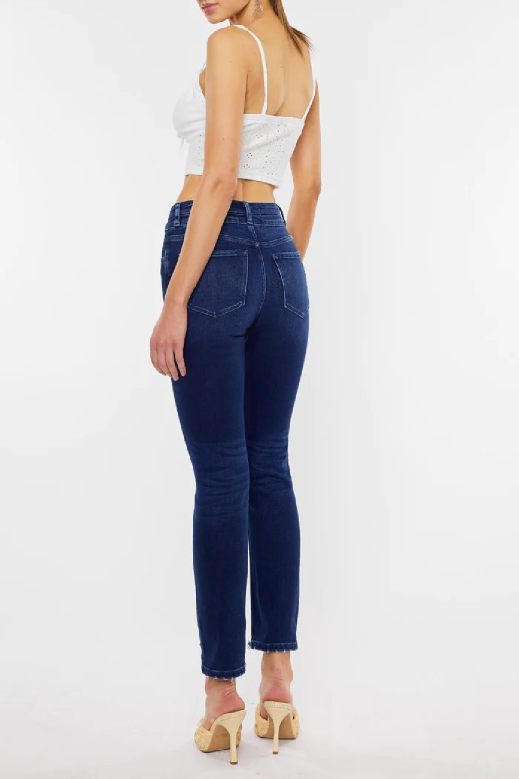 KanCan High Rise Straight Skinny