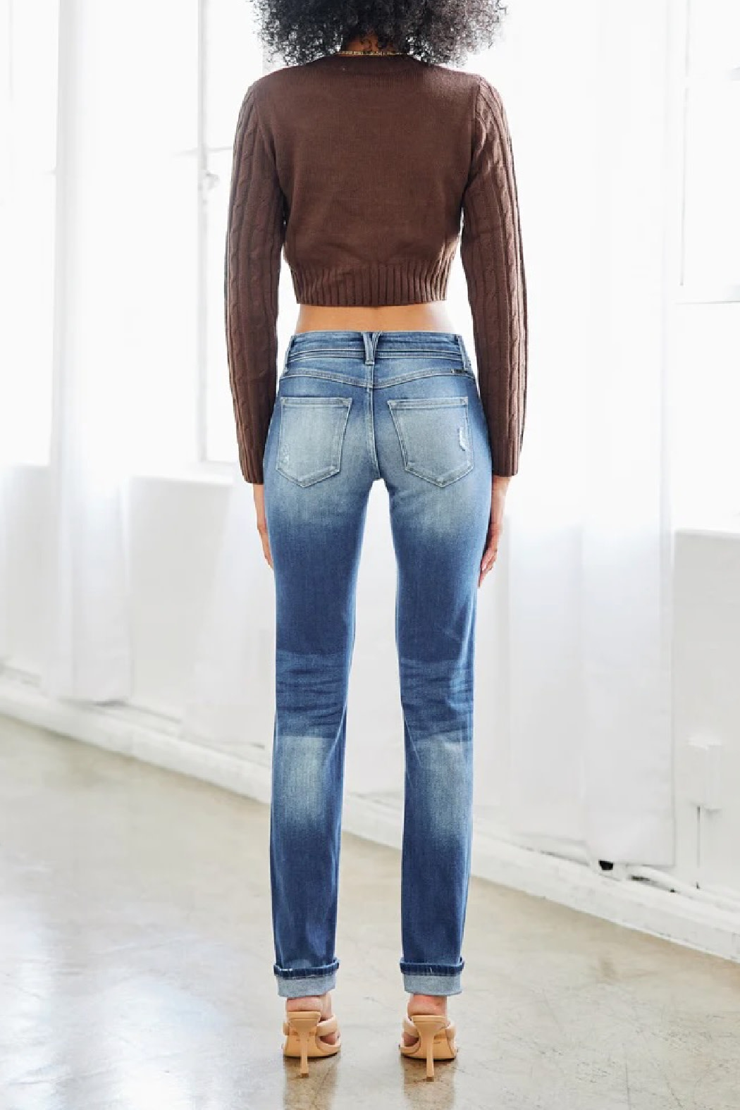 KanCan MidRise Slim Straight Denim