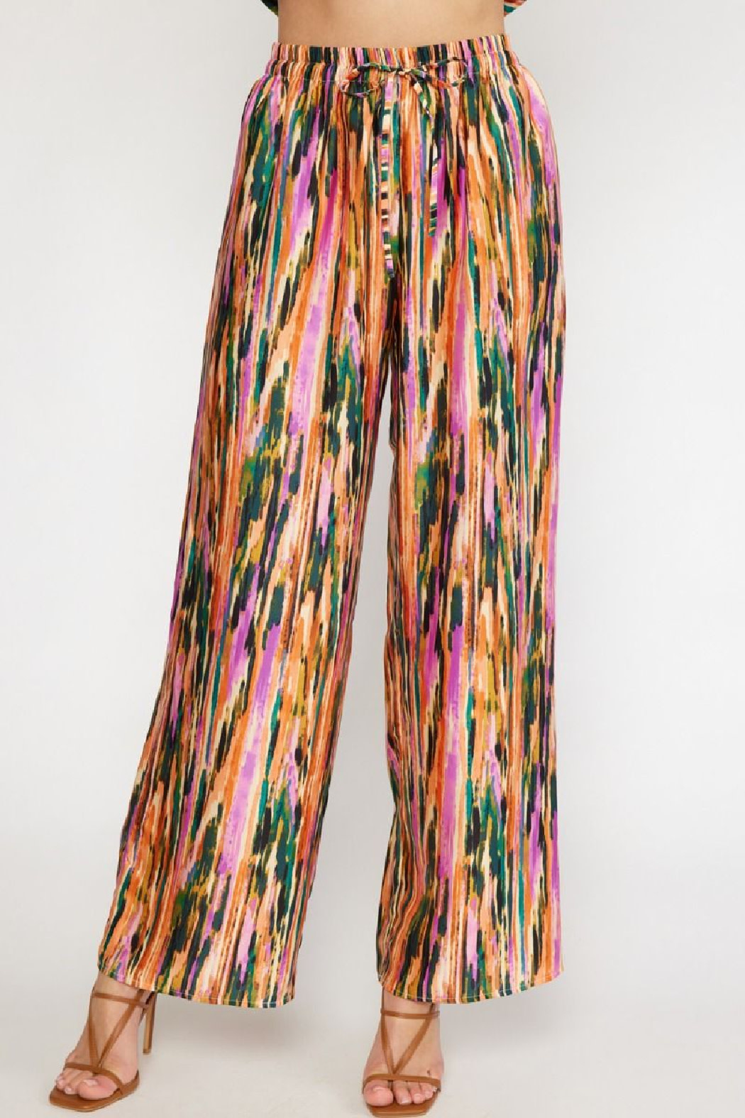 Entro High Waisted Printed Pants