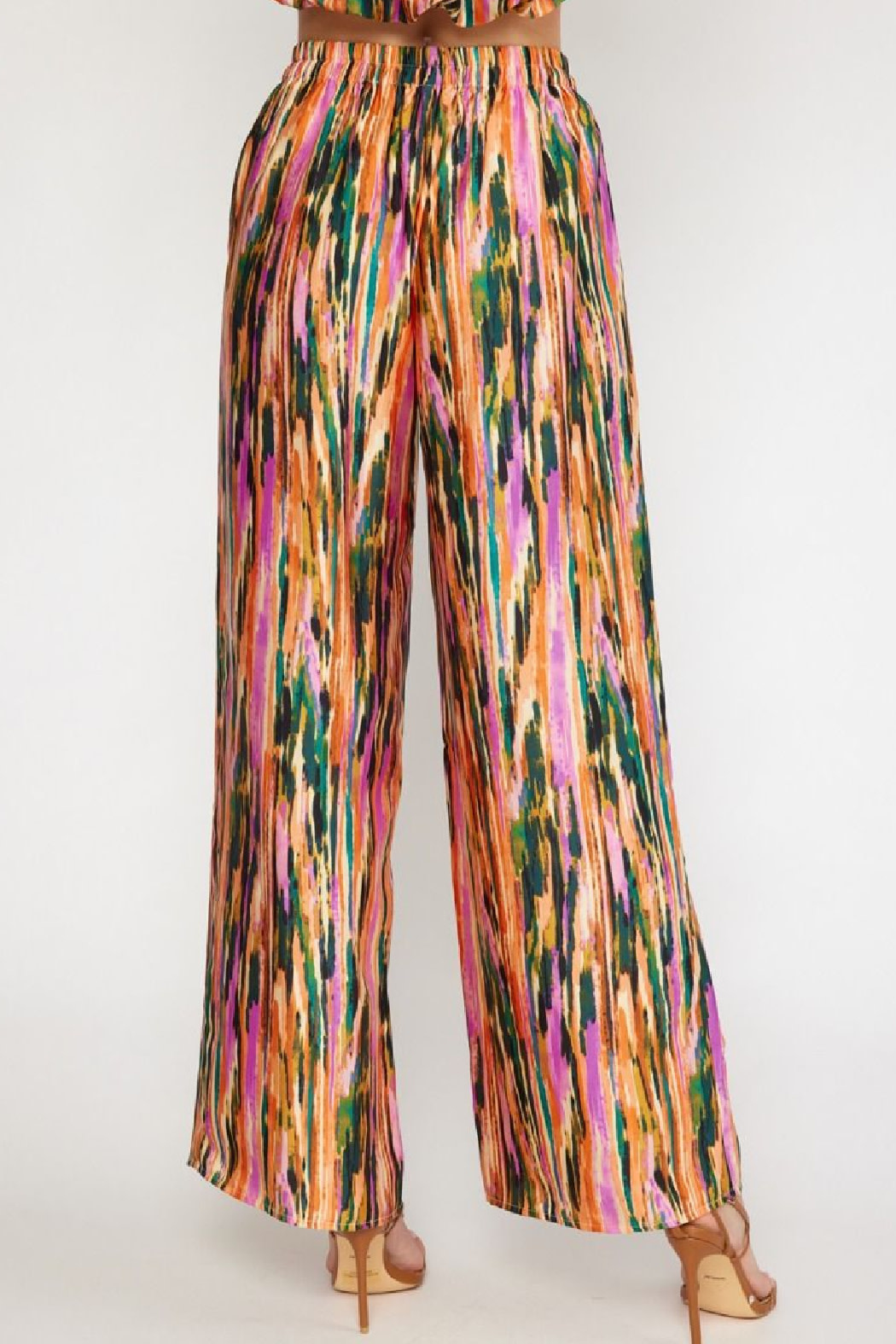 Entro High Waisted Printed Pants