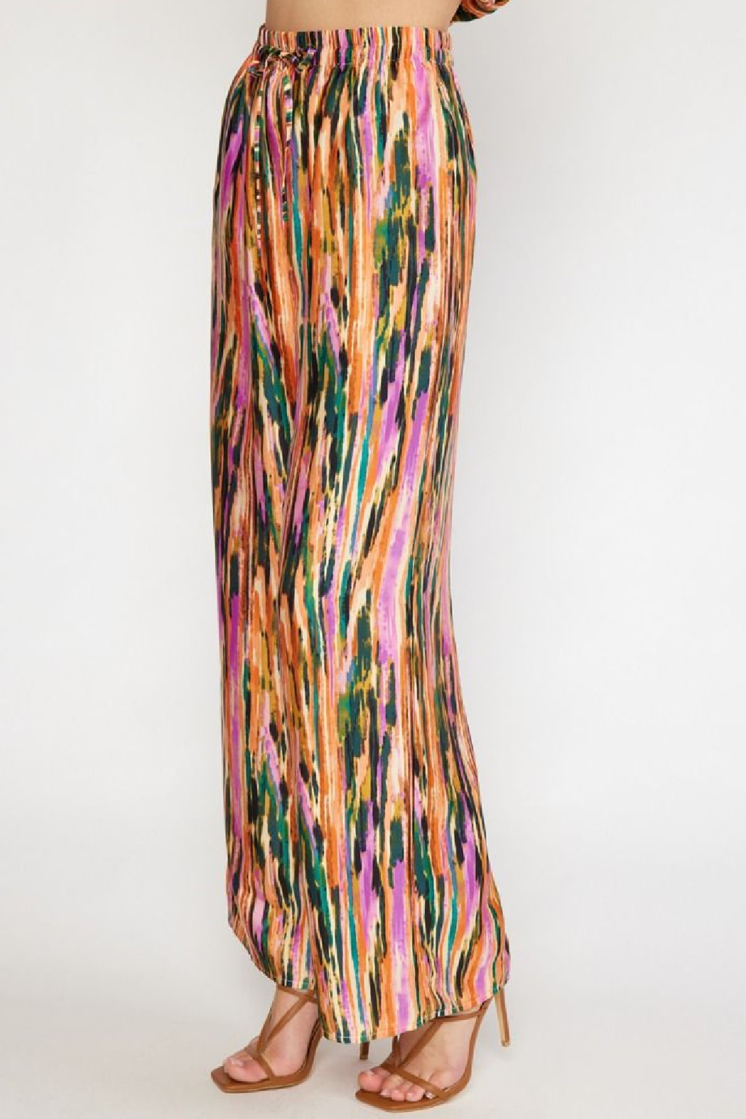 Entro High Waisted Printed Pants