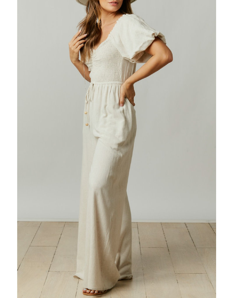 Puff Sleeve Jumpsuit Trend Boutique