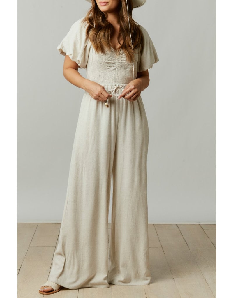 Puff Sleeve Jumpsuit Trend Boutique