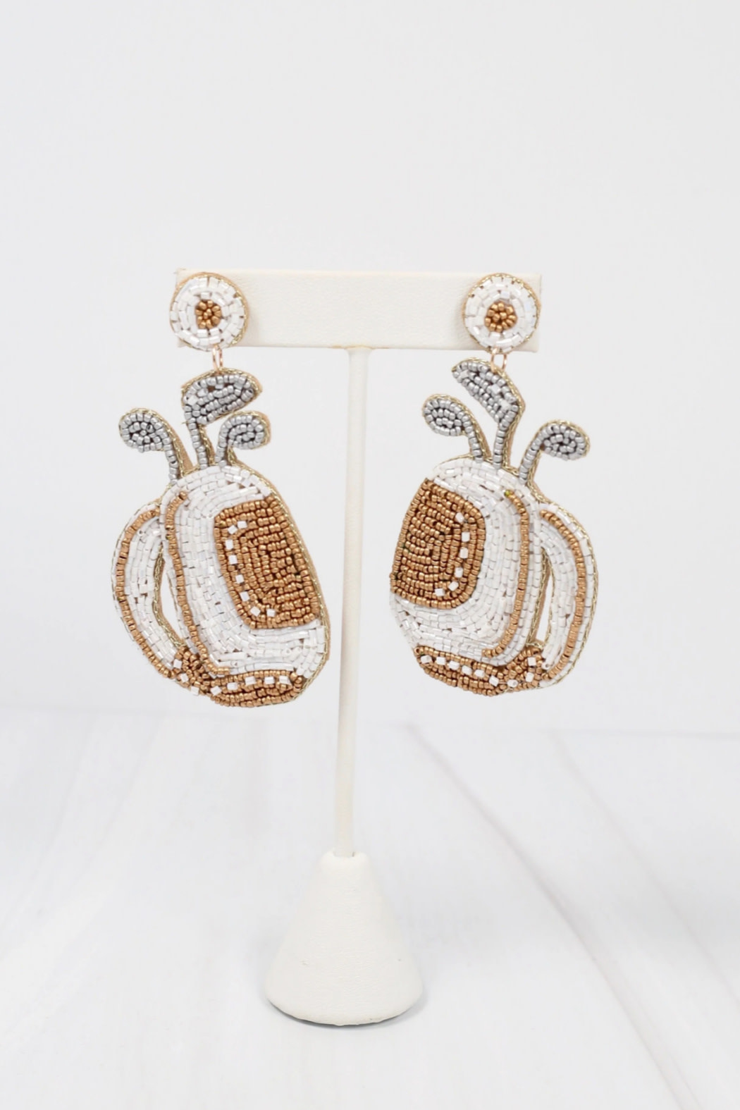 Caroline Hill Beaded Golf earring