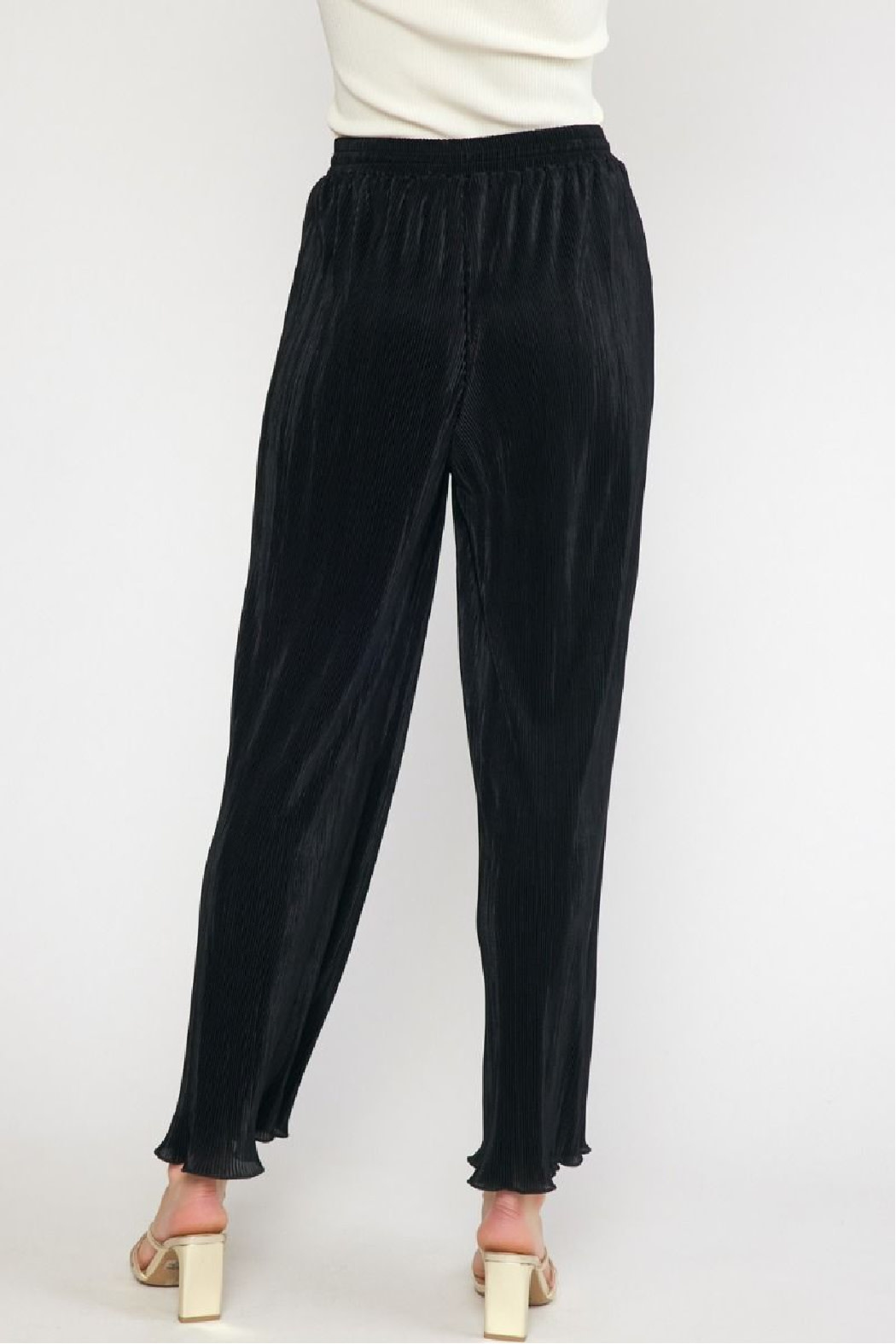 Entro Solid Wide Leg Pant