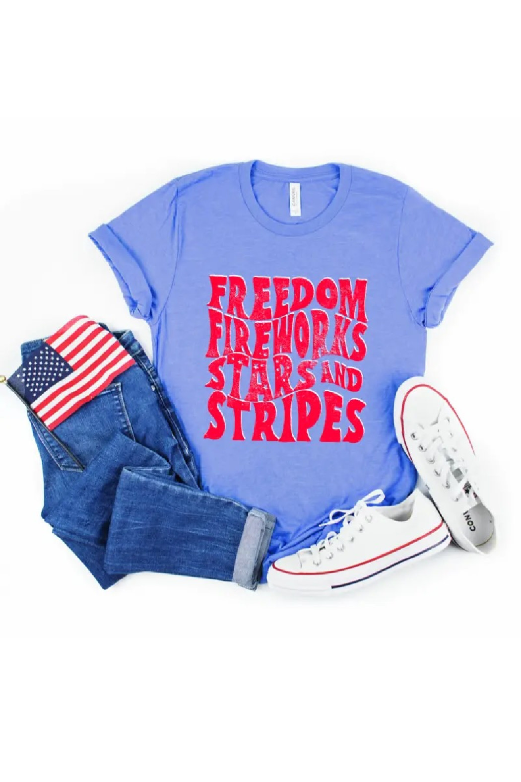 Type A Tees Freedom Fireworks Tee