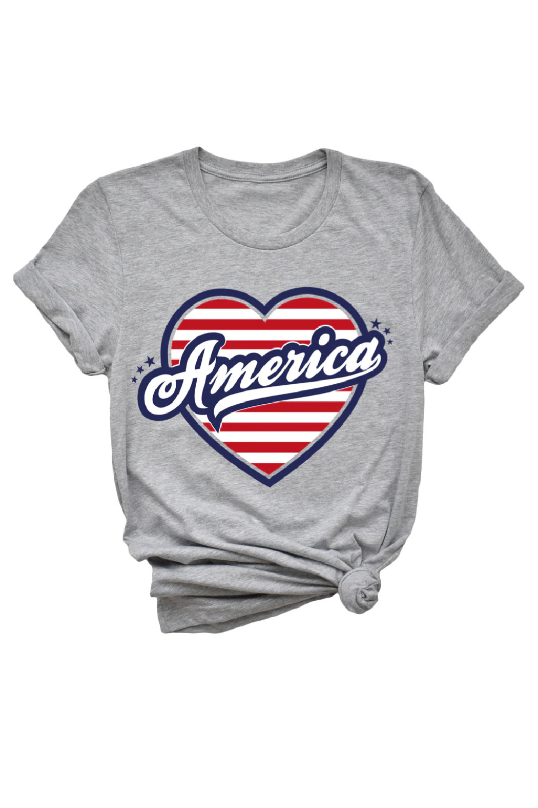 Type A Tees America Heart Tee