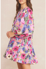 Entro Long sleeve floral dress