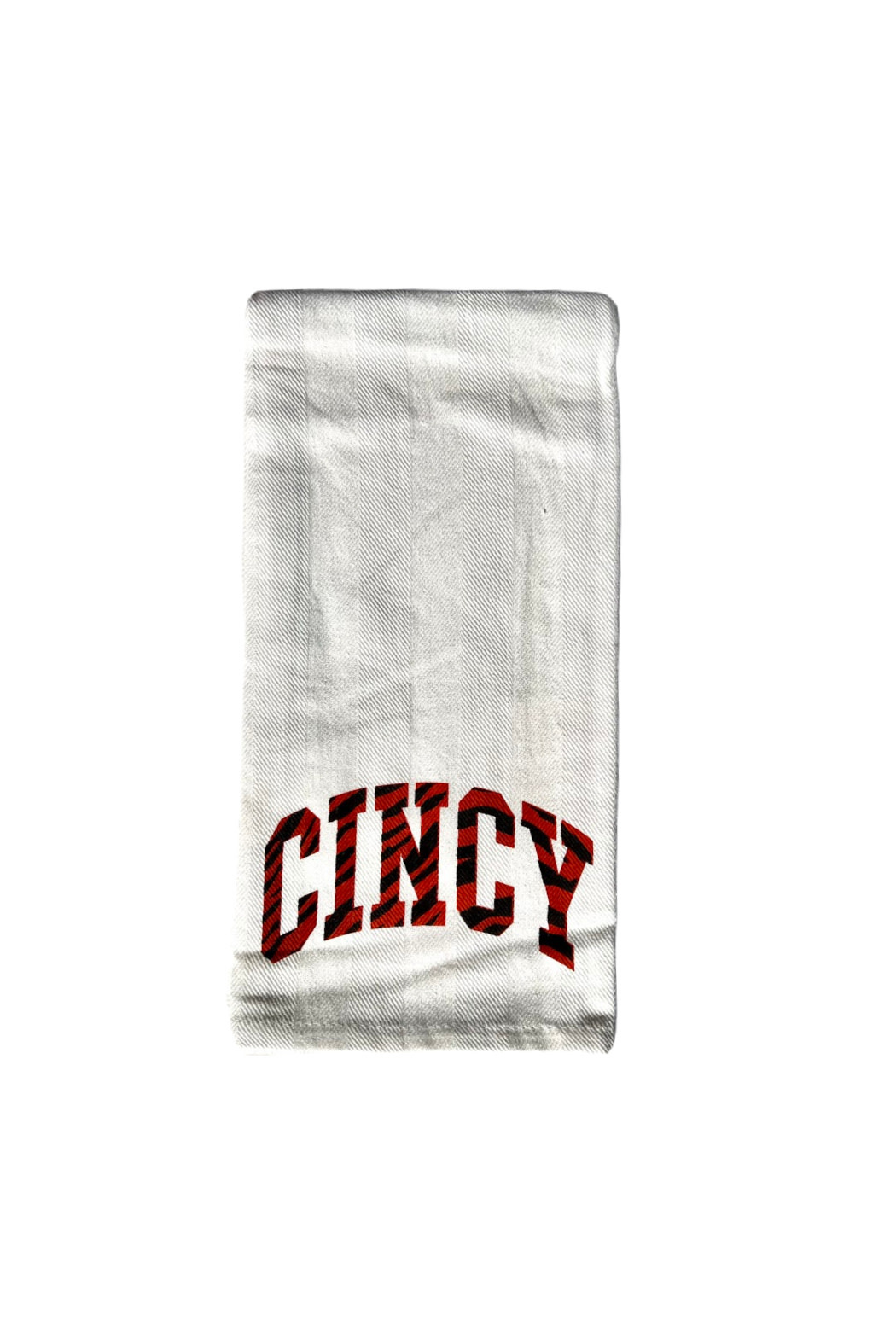 Barrel Down South Tiger stripe Cincy towel