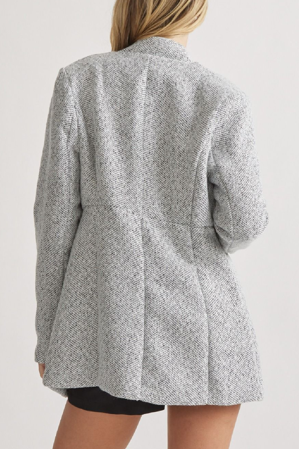 Entro Inverted Collar Blazer