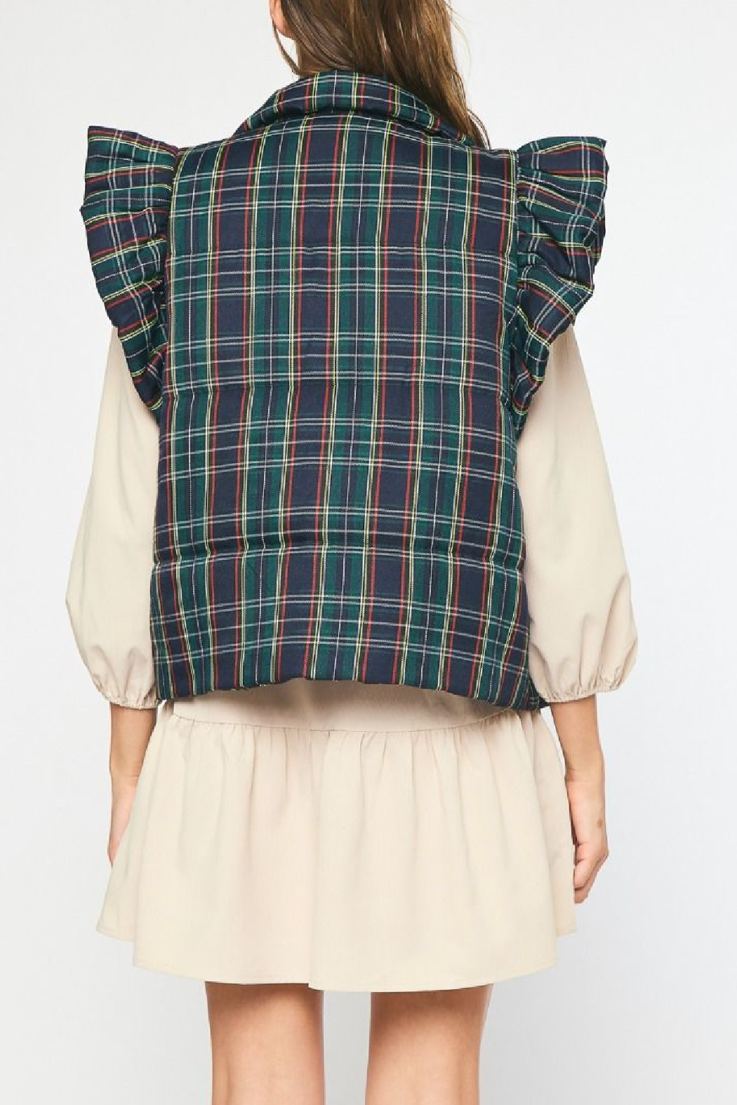 Entro Plaid Vest