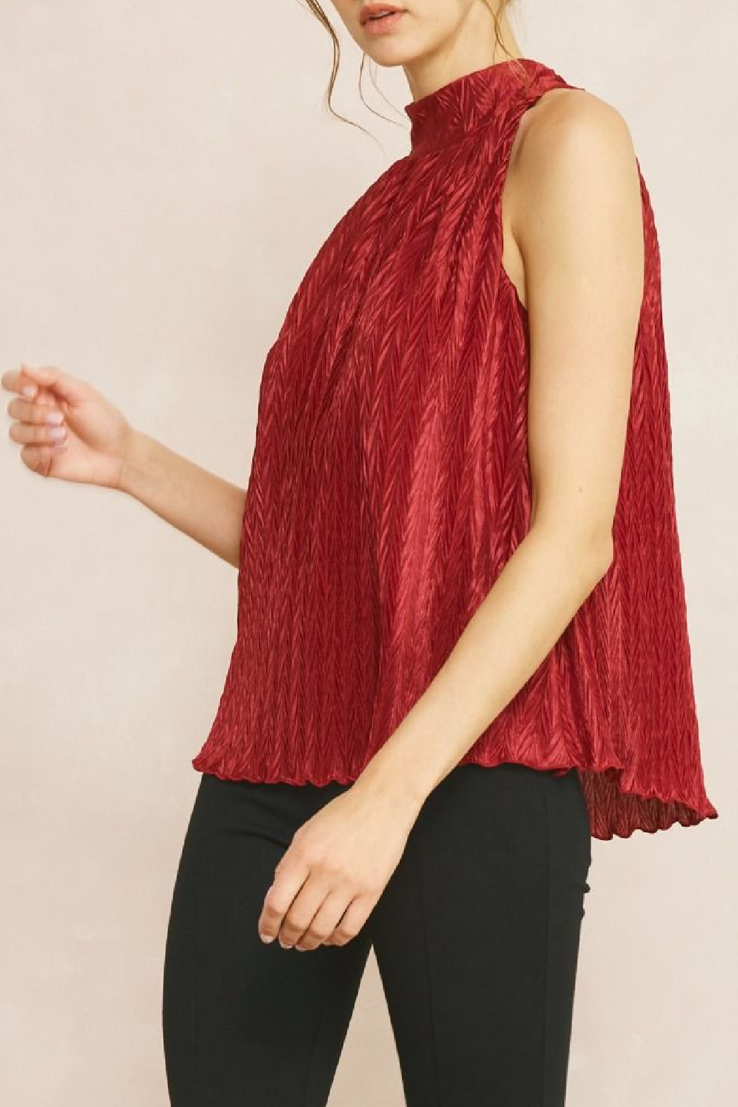 Entro Textured Halter Top