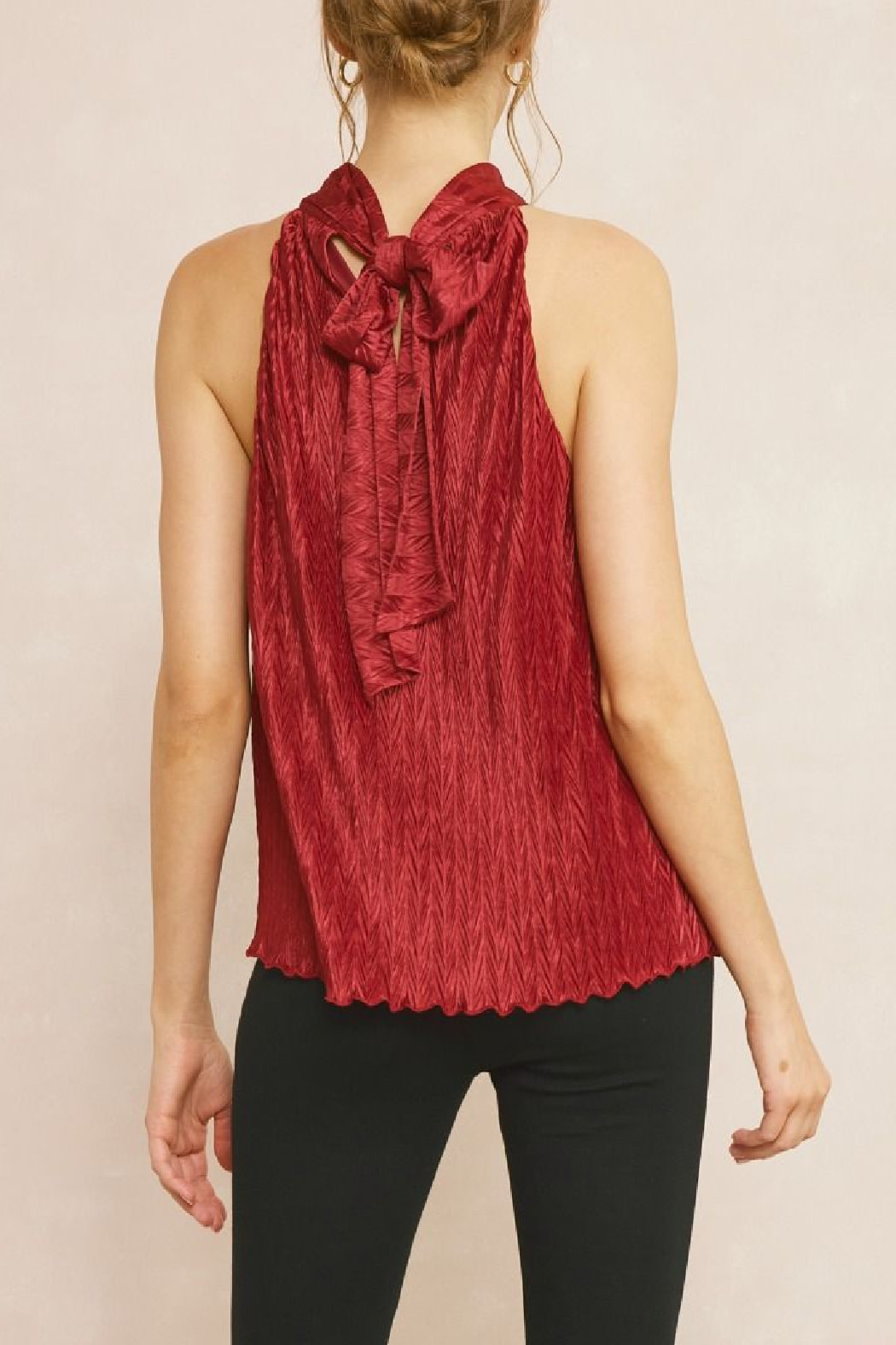 Entro Textured Halter Top