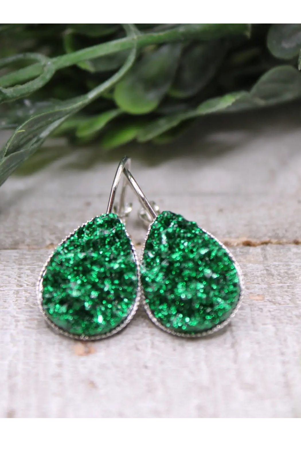 Trend Boutique Druzy french lever earrings