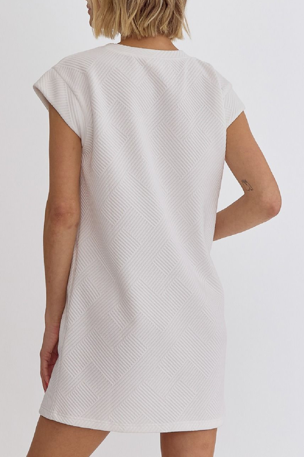 Entro Textured knit Dress