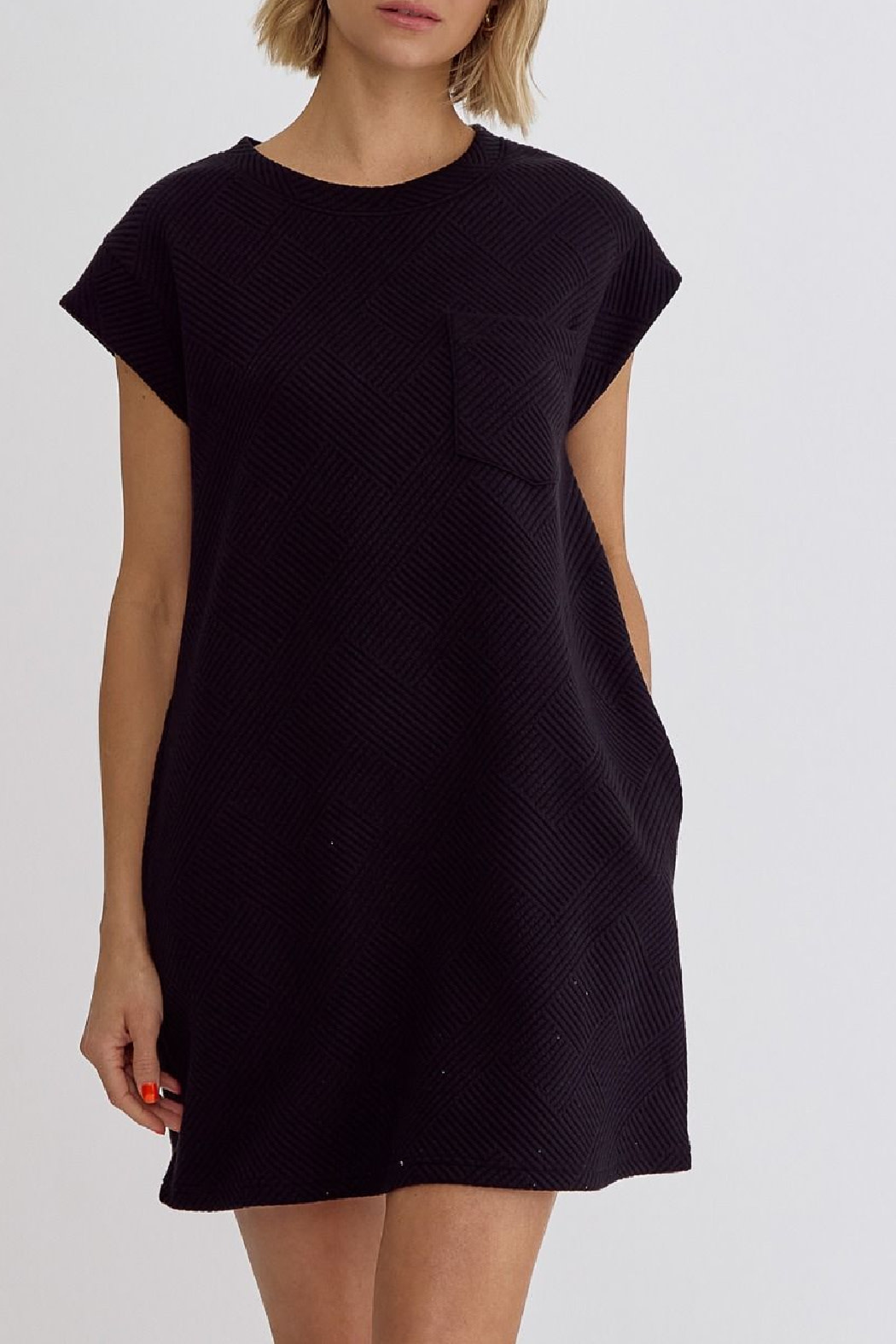 Entro Textured knit Dress