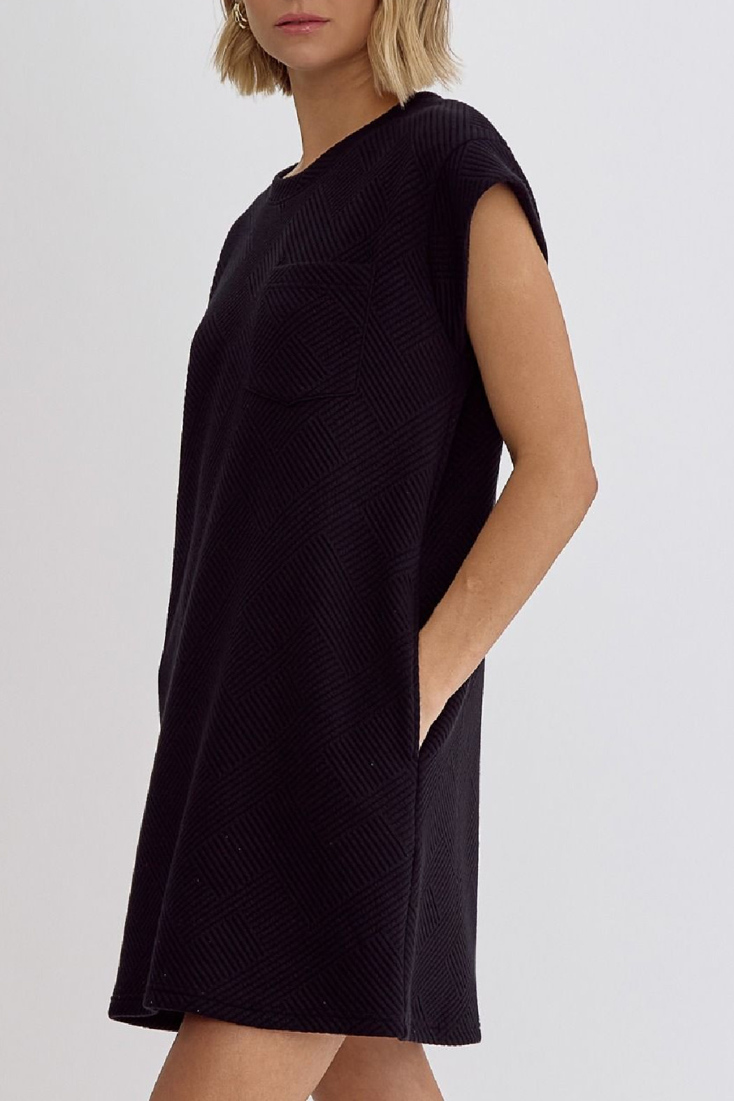 Entro Textured knit Dress