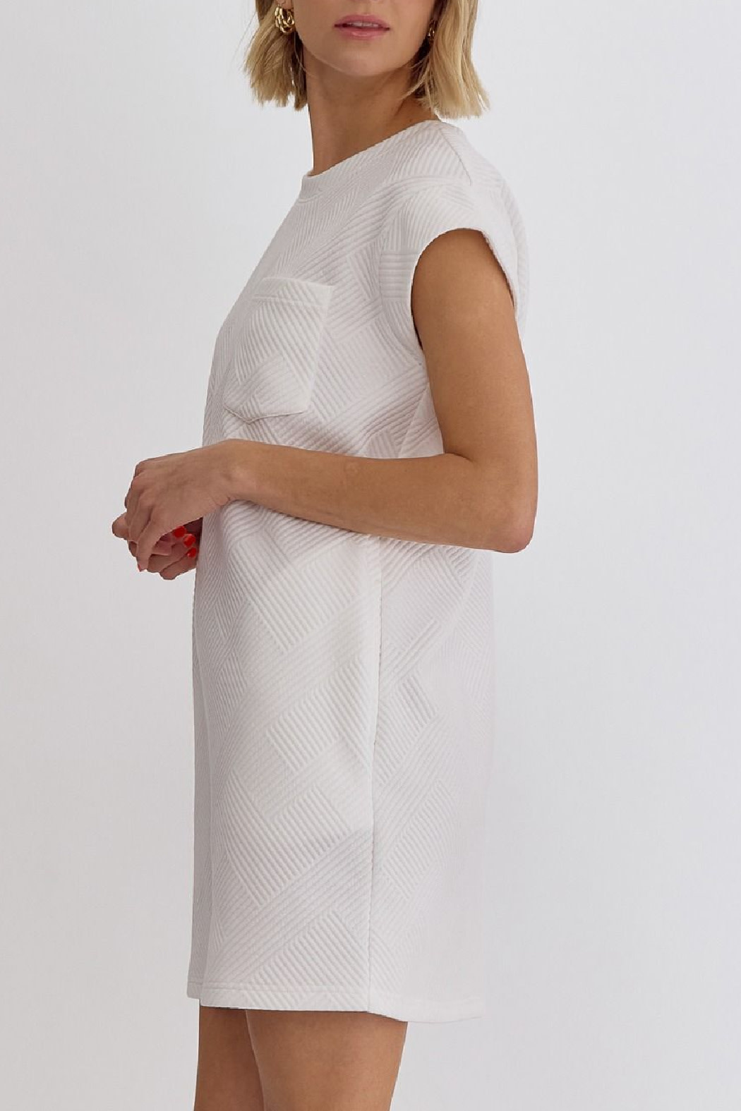 Entro Textured knit Dress