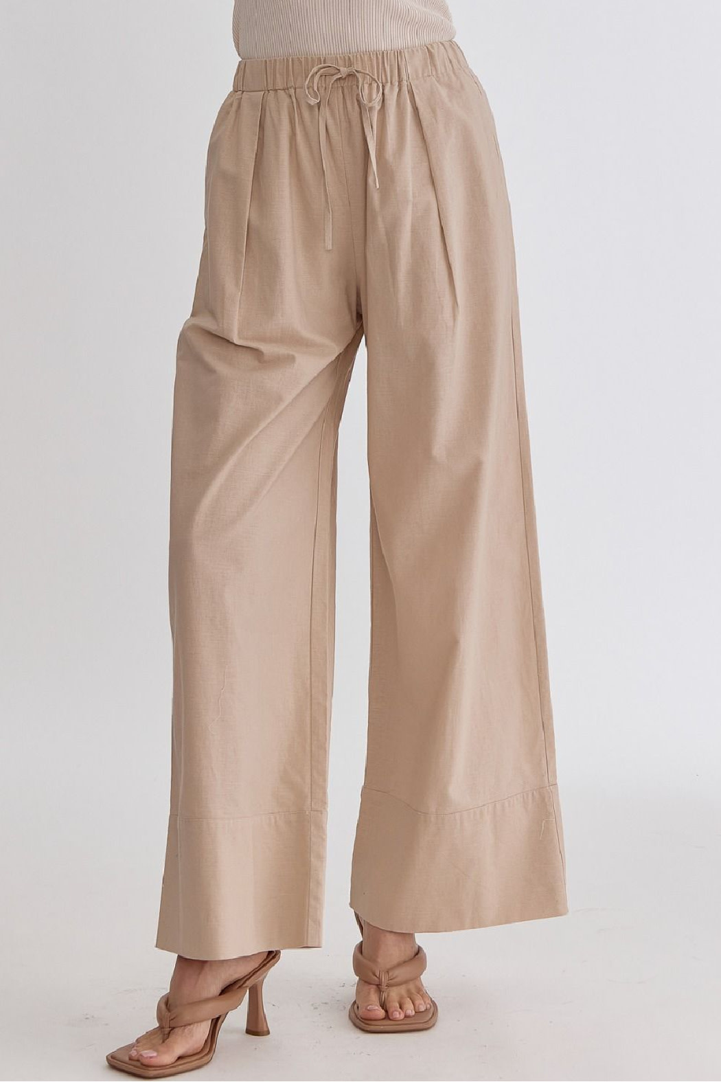 送料・関税込 ●ILLIGO●25SS IG PINTUCK WIDE PANTS IG PINTUCK WIDE PANTS BLACK - illigo | 60% - Asian Fashion