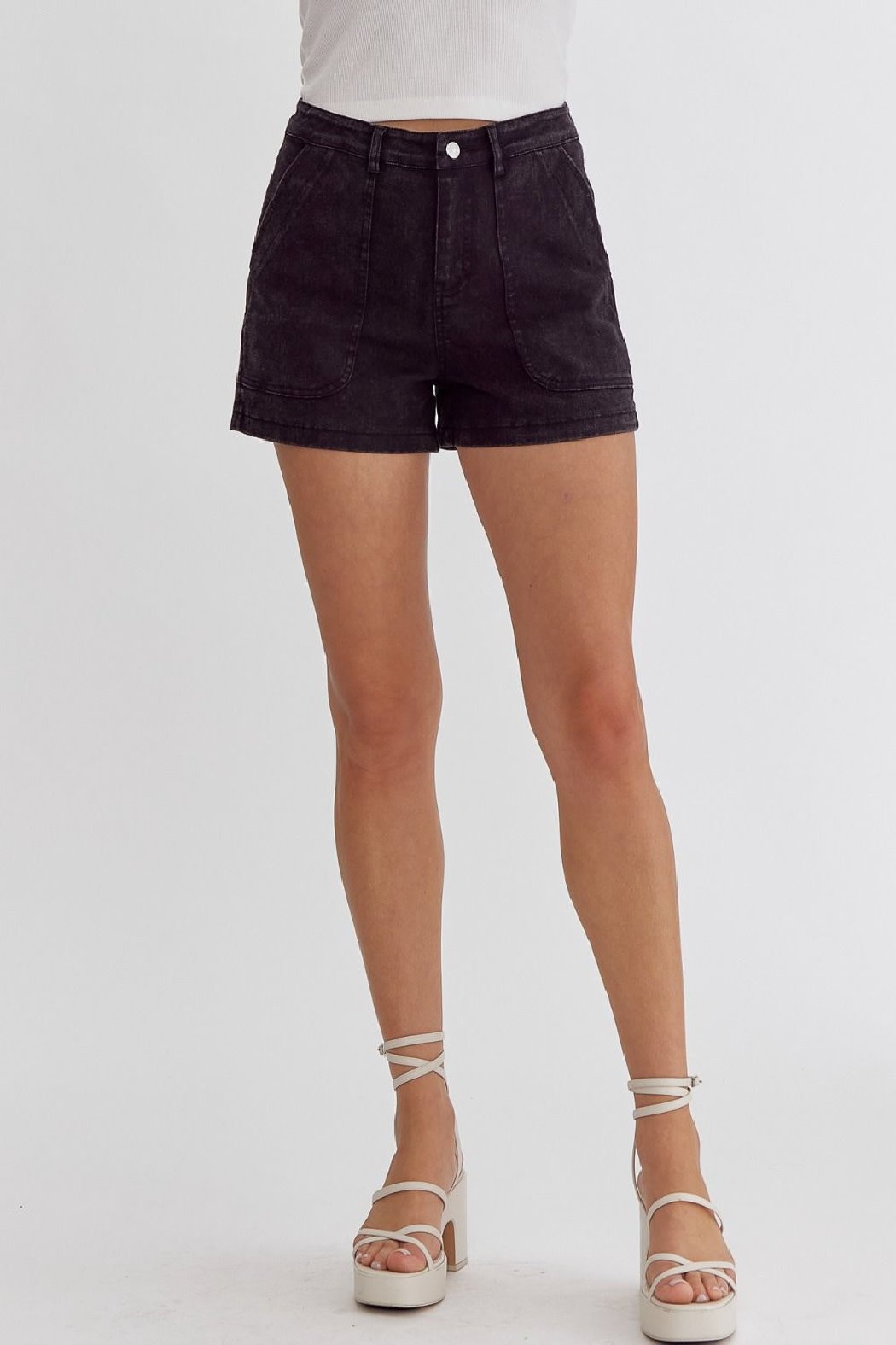 Entro Lightweight denim shorts